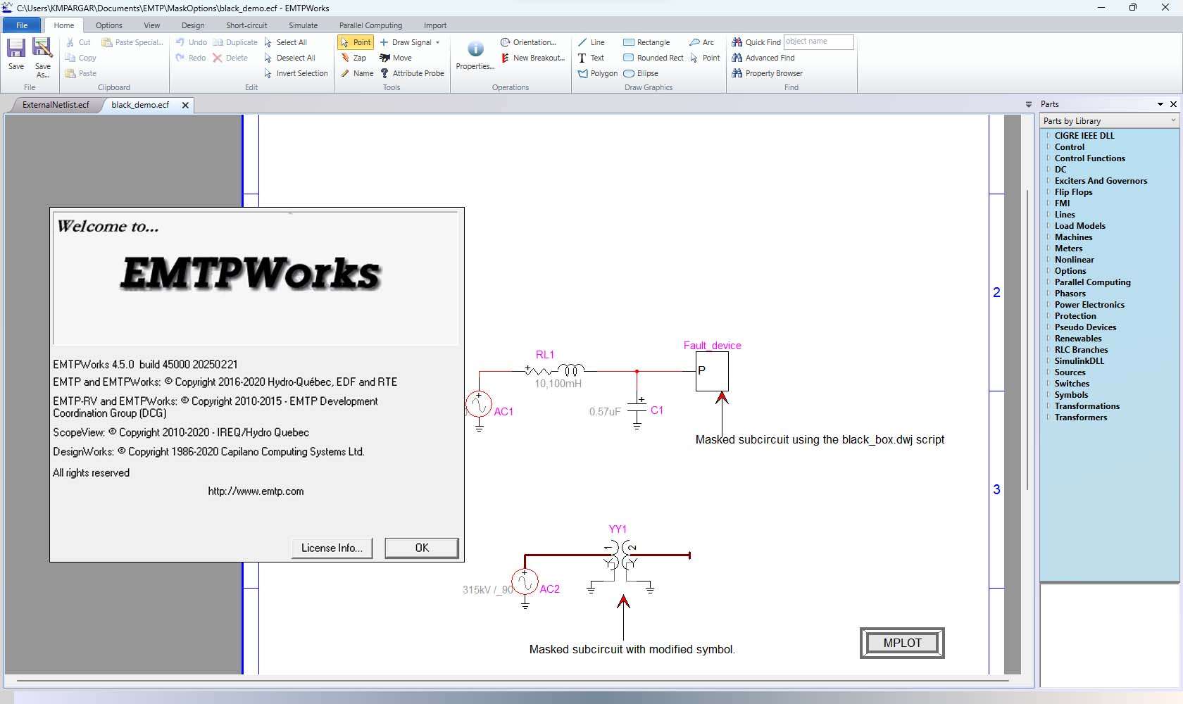 Download EMTPWorks 4.5.0